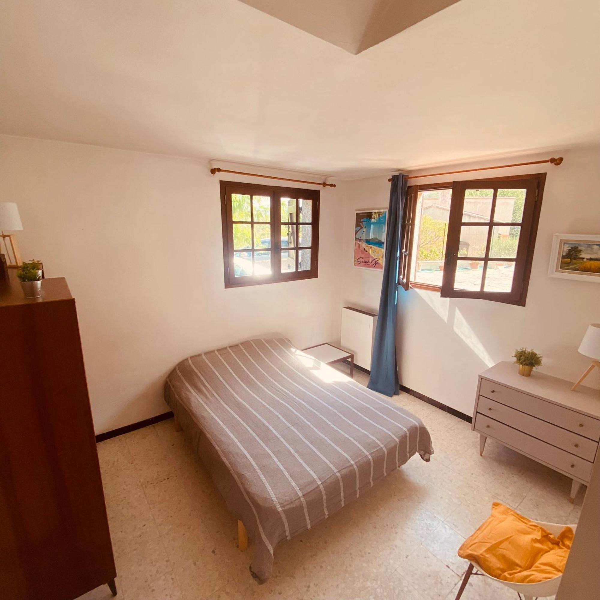 Villa La Louette, 100M Centre-Village, Piscine H-Sol, Proche Mer Saint-Cyr-sur-Mer Extérieur photo